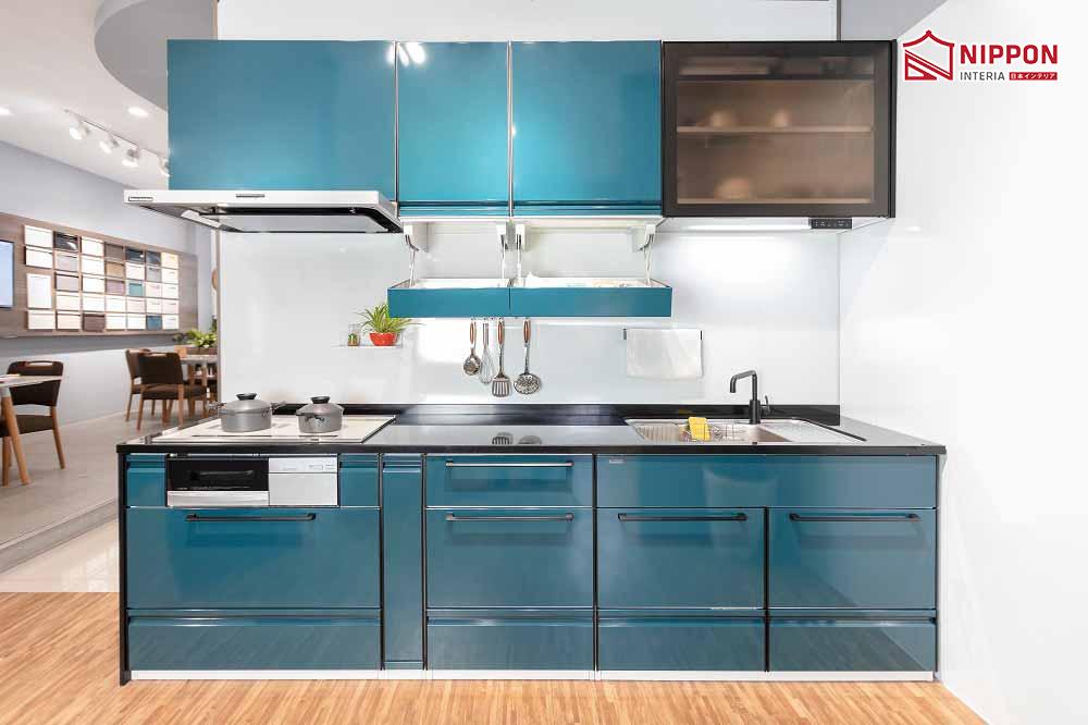 Tủ bếp chữ i dài 3m của Takara standard