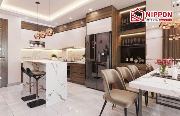 Nhà bếp không gian mở 14