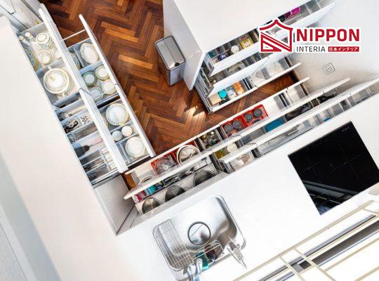 Thiết kế tủ bếp thông minh 3