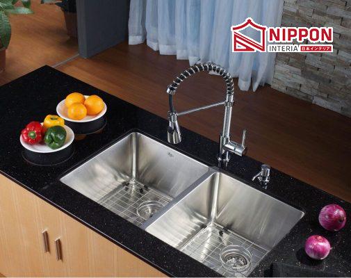 Kích thước bồn rửa chén 2 ngăn 6