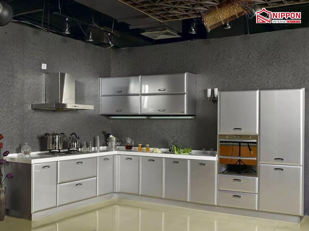 Nên làm tủ bếp bằng chất liệu gì 15
